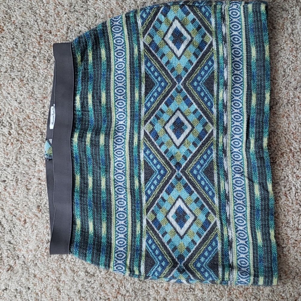 Aztec Print American Eagle Skirt